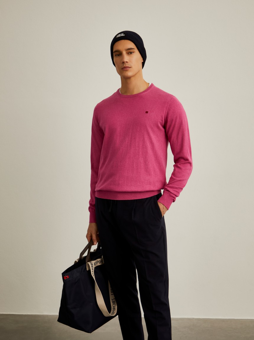 Camisola de algod�o e caxeira
