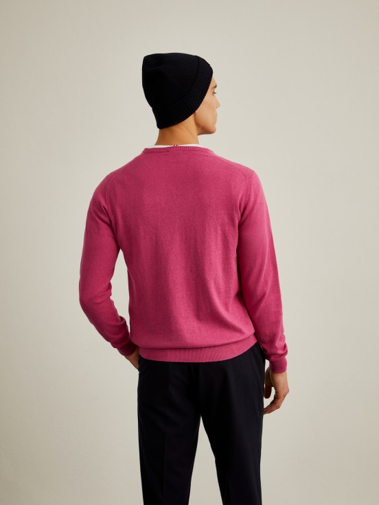 Cotton and cashmere sweater