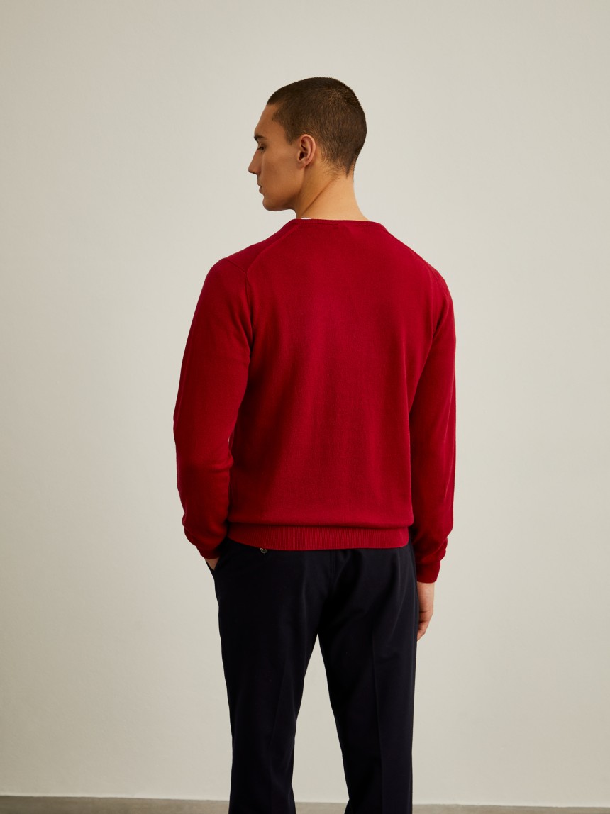 Camisola de algod�o e caxemira