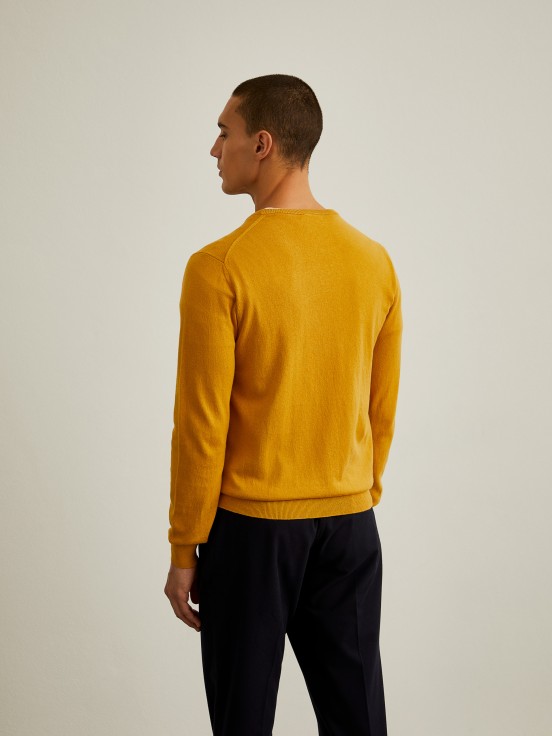 Cotton and cashmere sweater