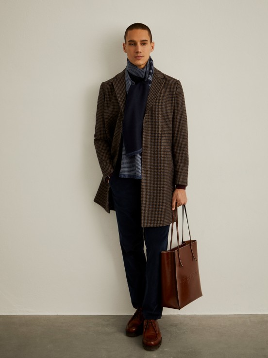 Long overcoat