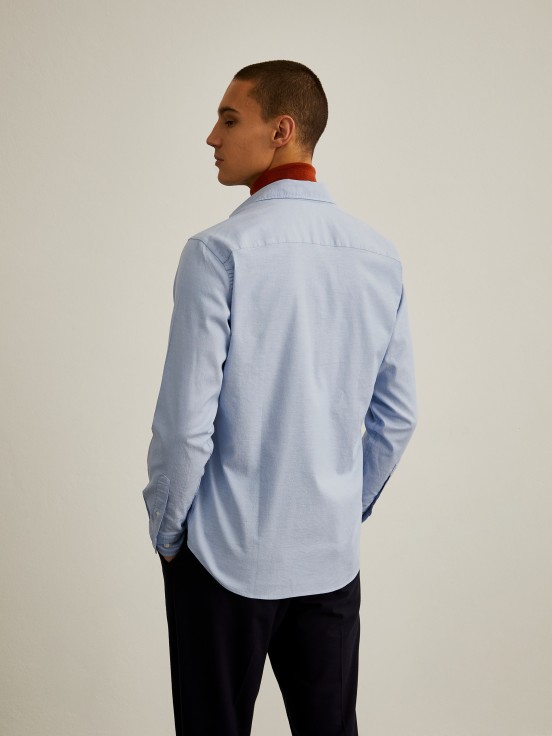 Shirt in oxford fabric