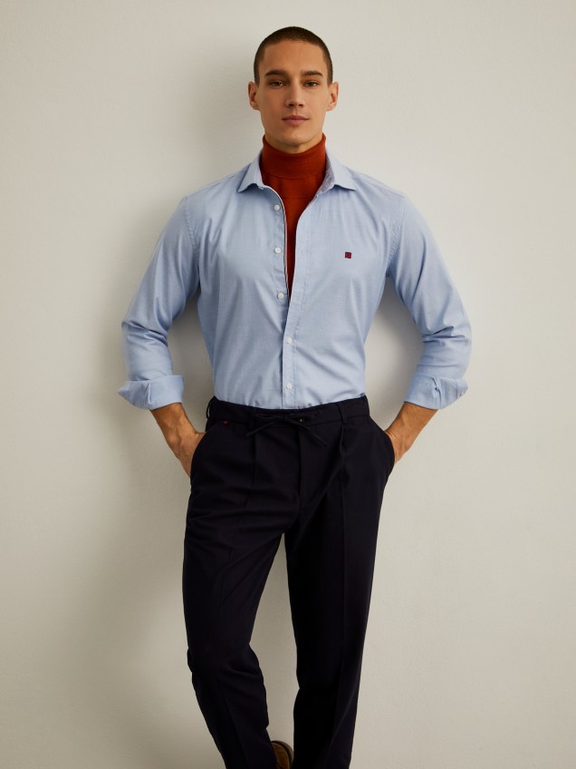 Shirt in oxford fabric - Image product