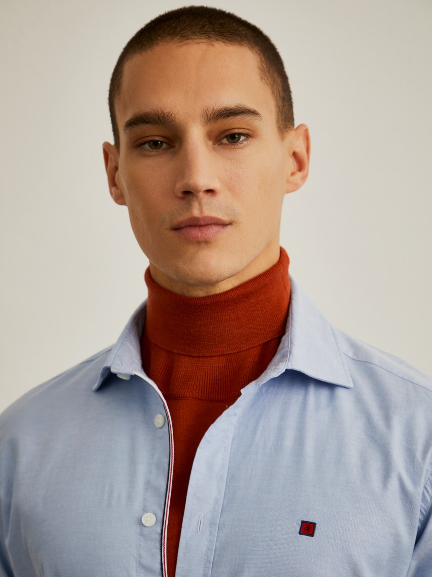 Camisa en tejido oxford
