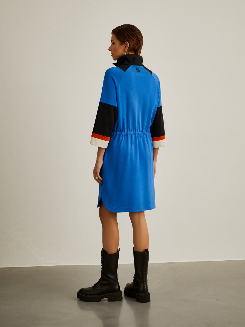 Vestido de malha curto