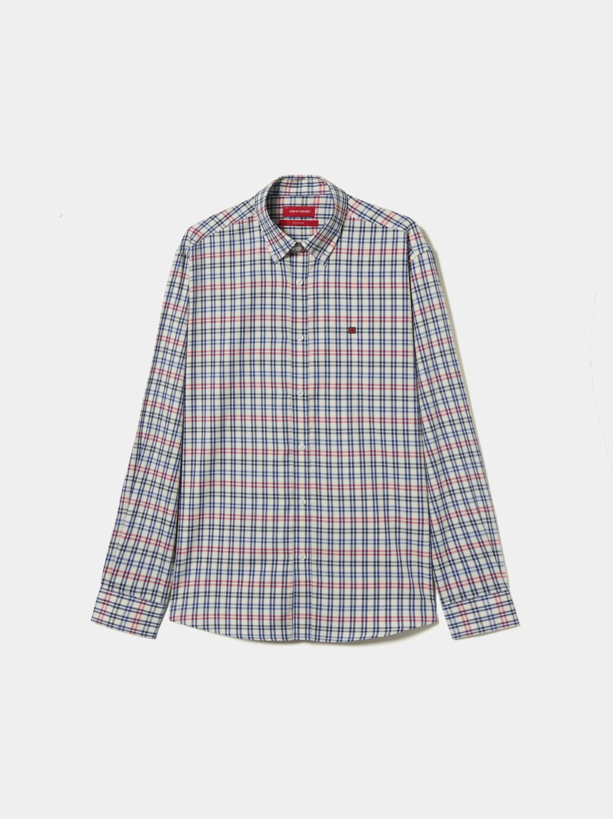 Camisa xadrez regular fit