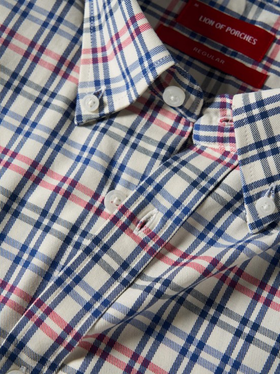 Camisa cuadros regular fit