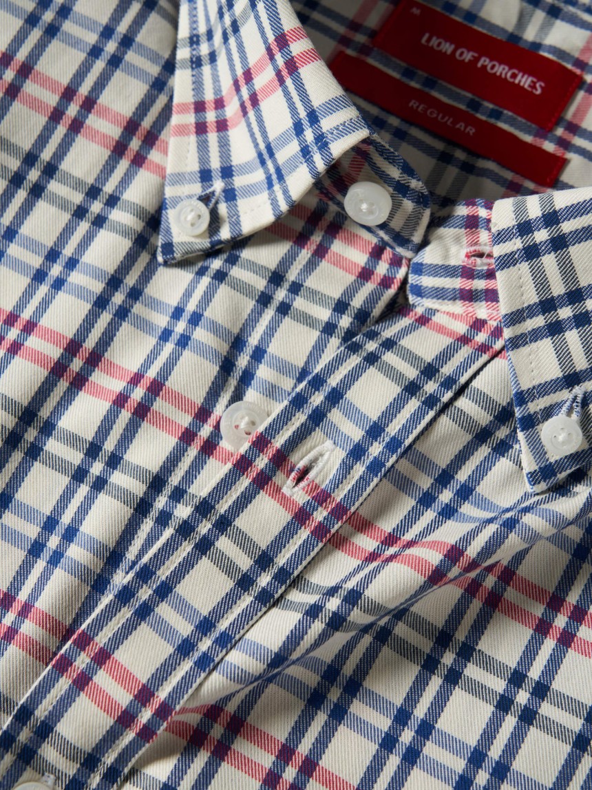 Camisa xadrez regular fit