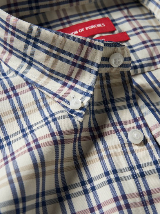 Camisa xadrez regular fit