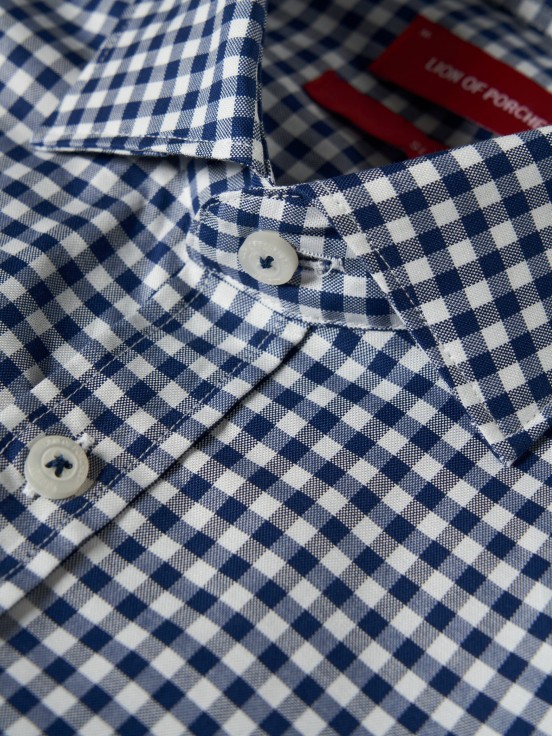 Camisa cuadrada slim fit