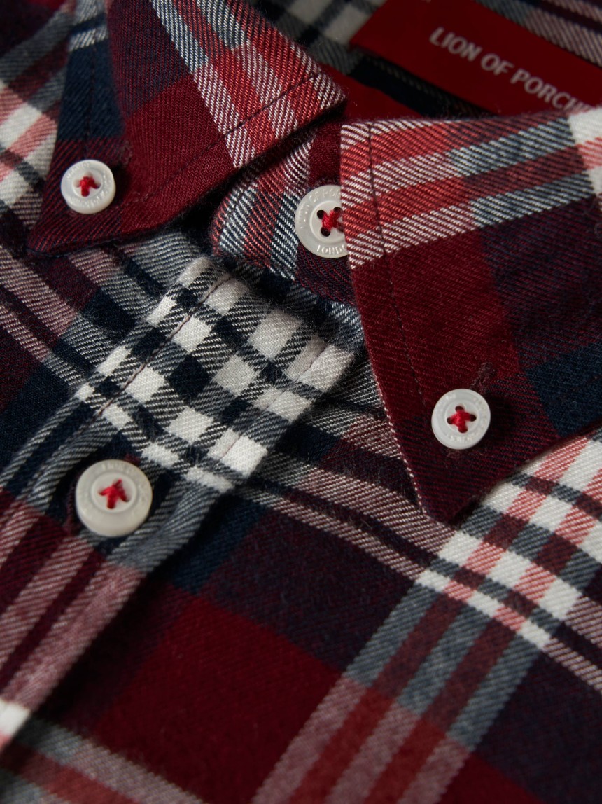 Camisa xadrez regular fit