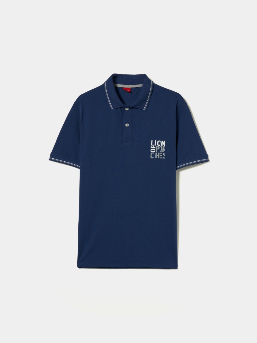 Polo piqu� de algod�o