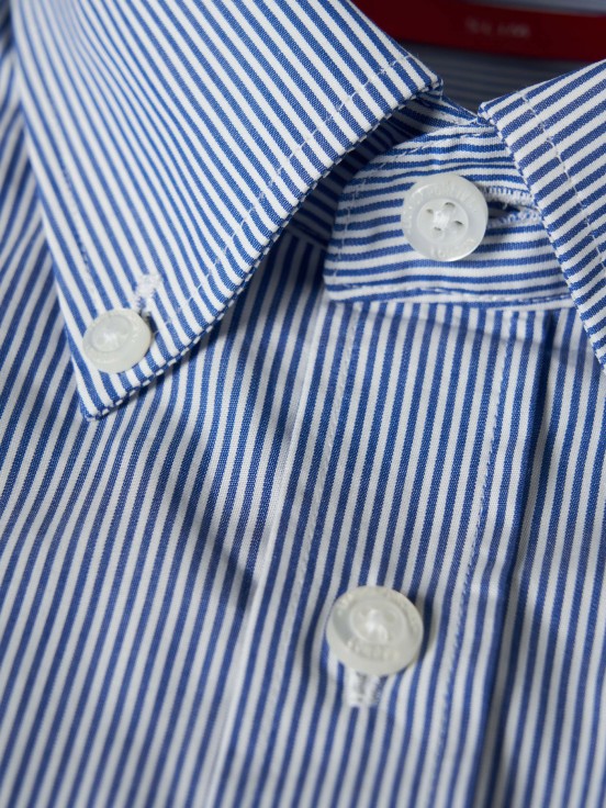 Striped slim fit shirt