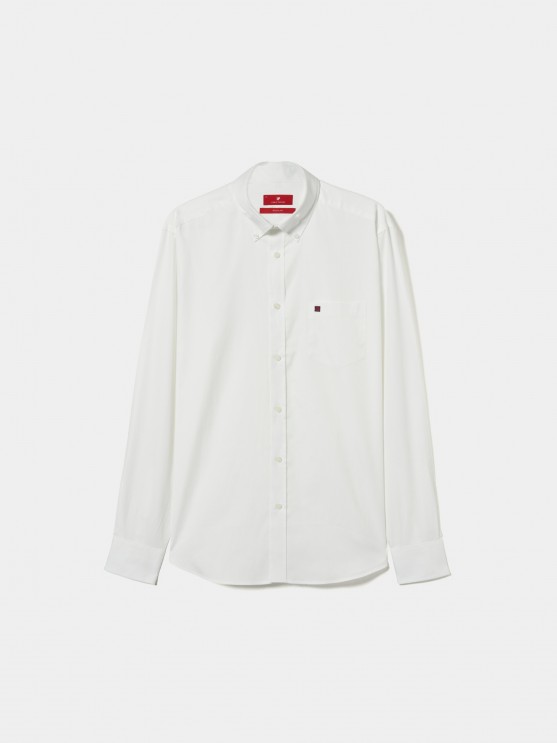 Regular fit cotton shirt