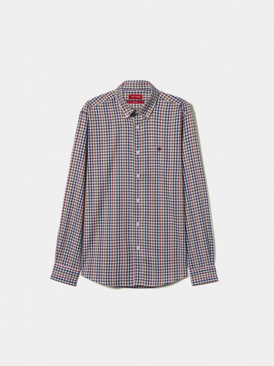 Regular fit square shirt