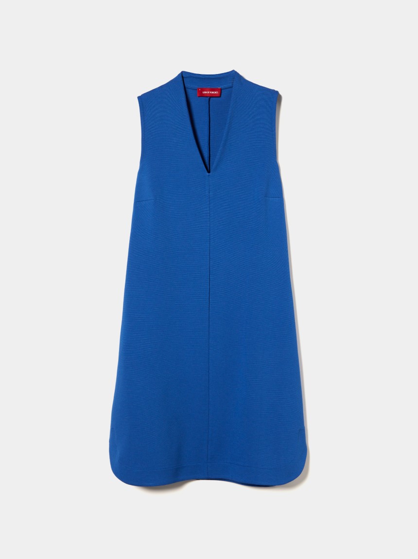 Vestido curto de malha