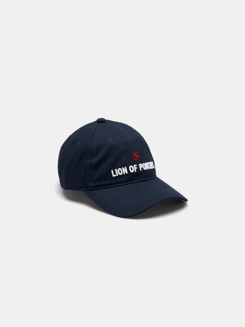 Gorra con visera curva