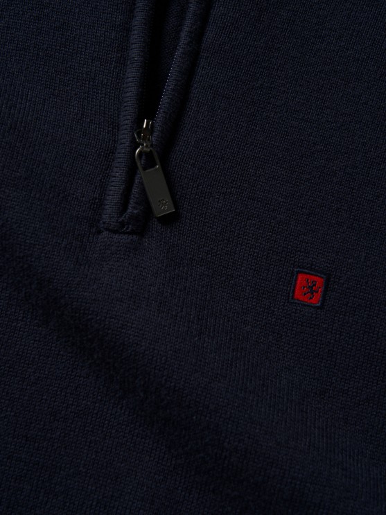 Sweater with placket
