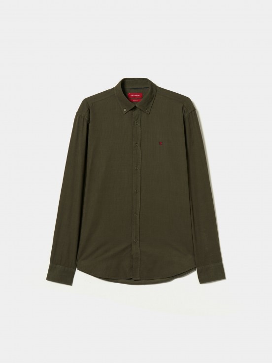 corduroy shirt