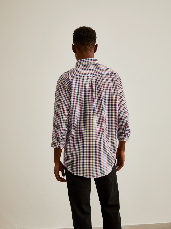 Regular fit square shirt