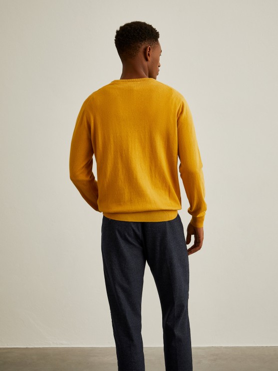 Pullover decote em V