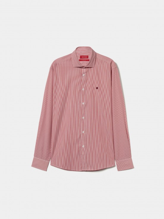 Regular fit striped shirt