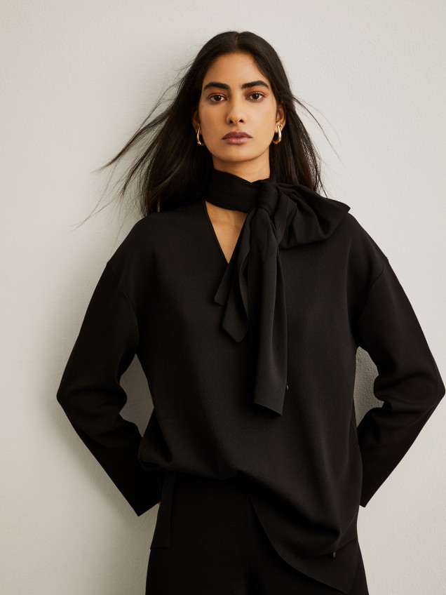 Camisola com cachecol - Image product