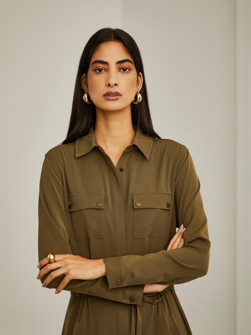 Vestido camiseiro