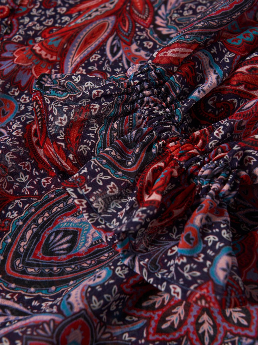 Cornucopia blouse