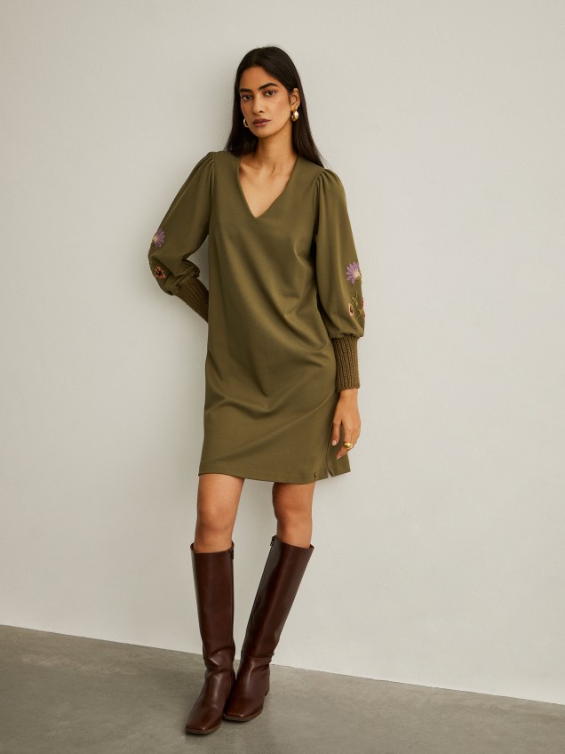 Vestido de malha