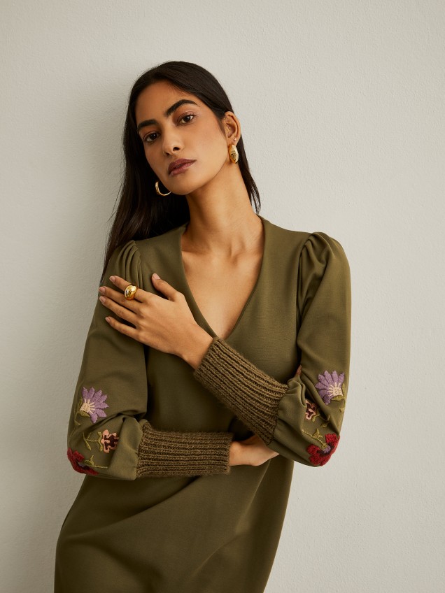 Vestido de malha