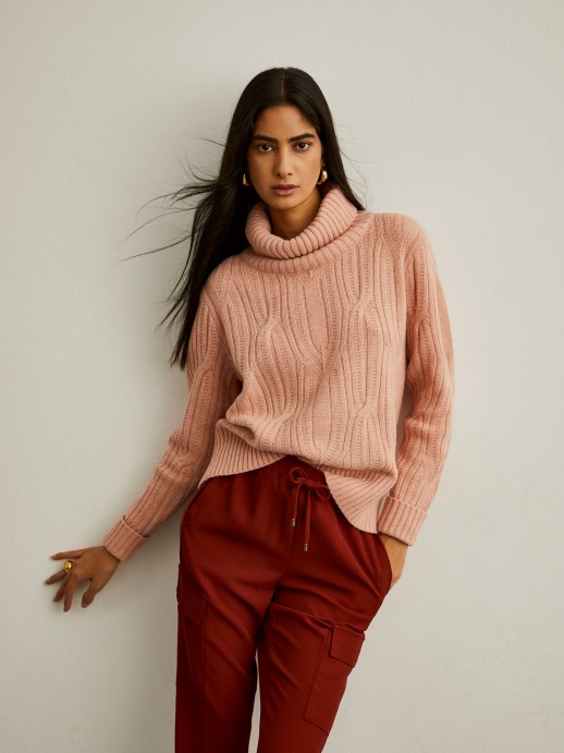 Jersey de cuello alto