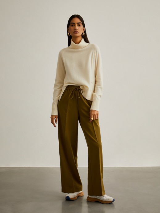Wide trousers