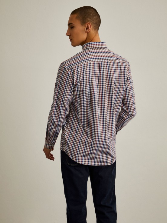 Regular fit square shirt