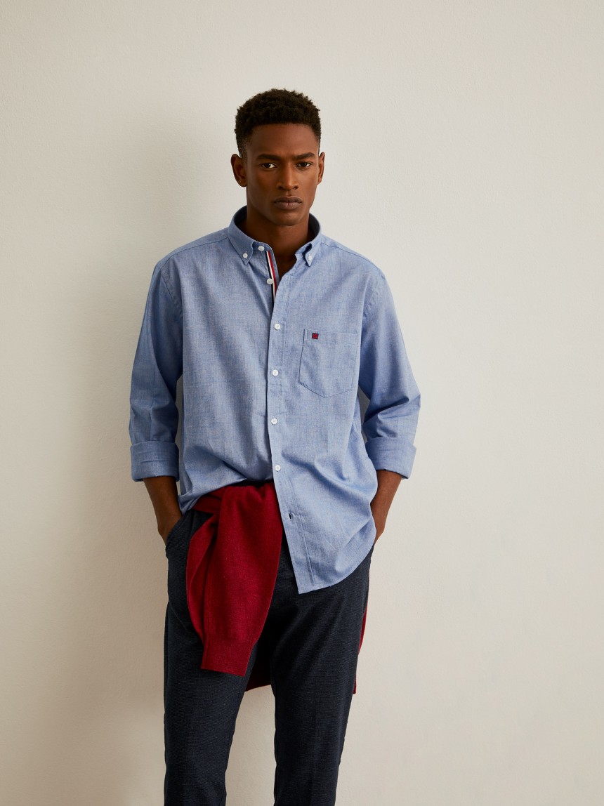 Camisa regular fit