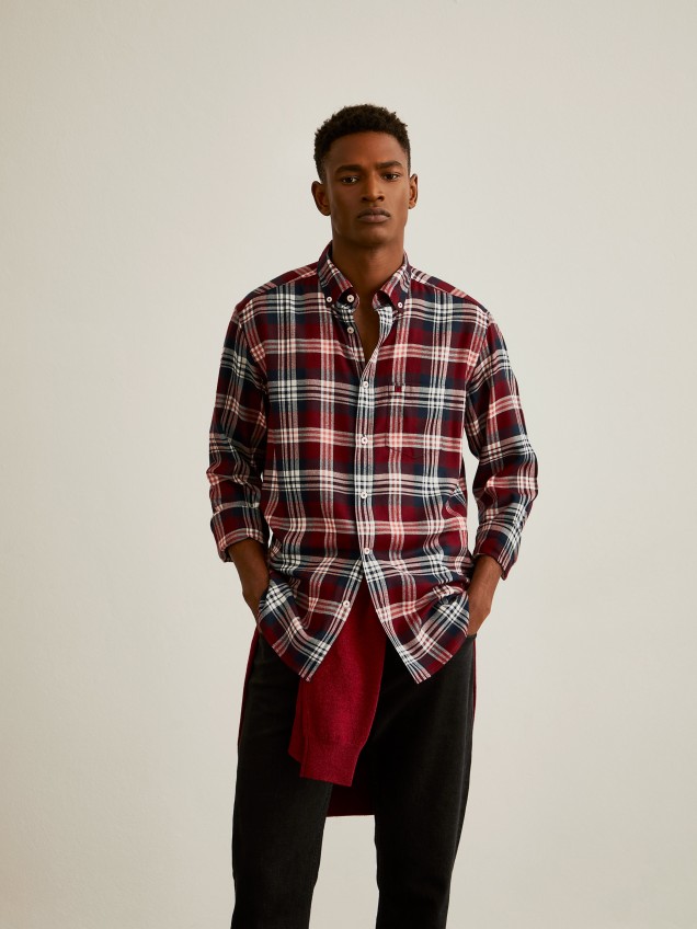 Camisa regular fit