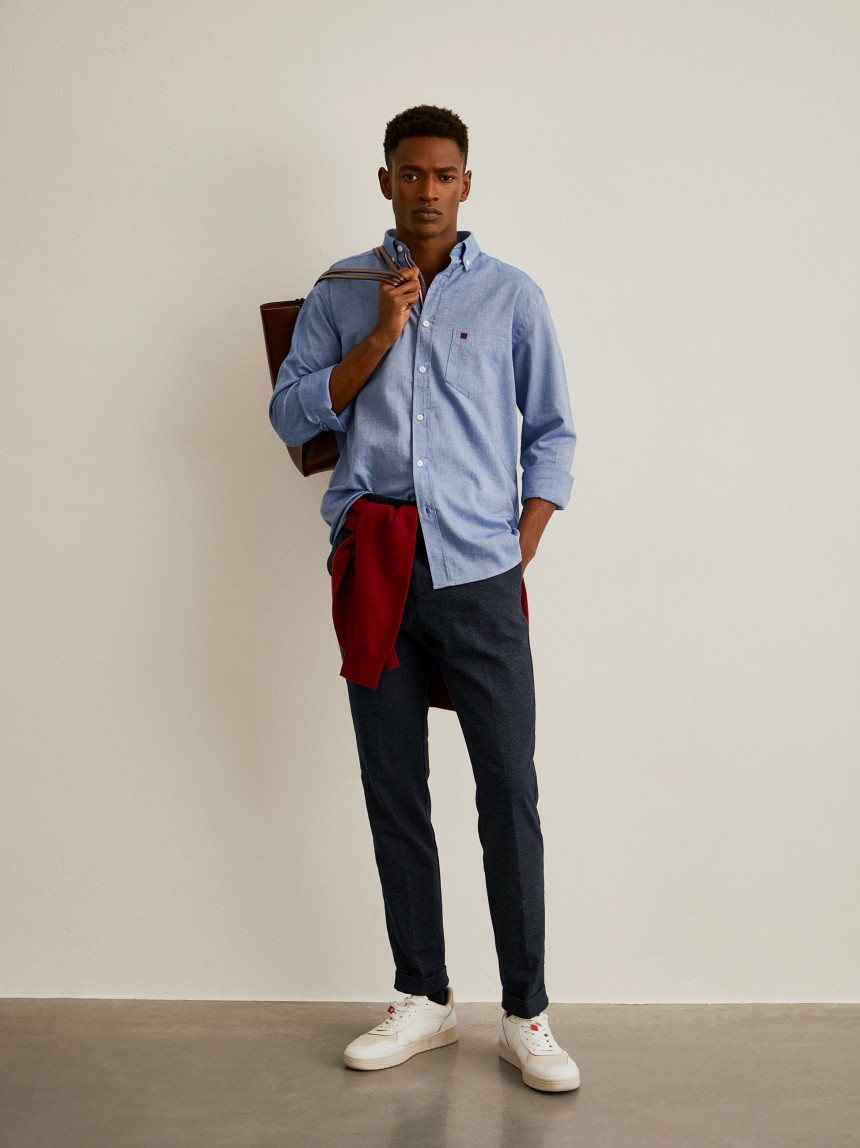 Camisa regular fit