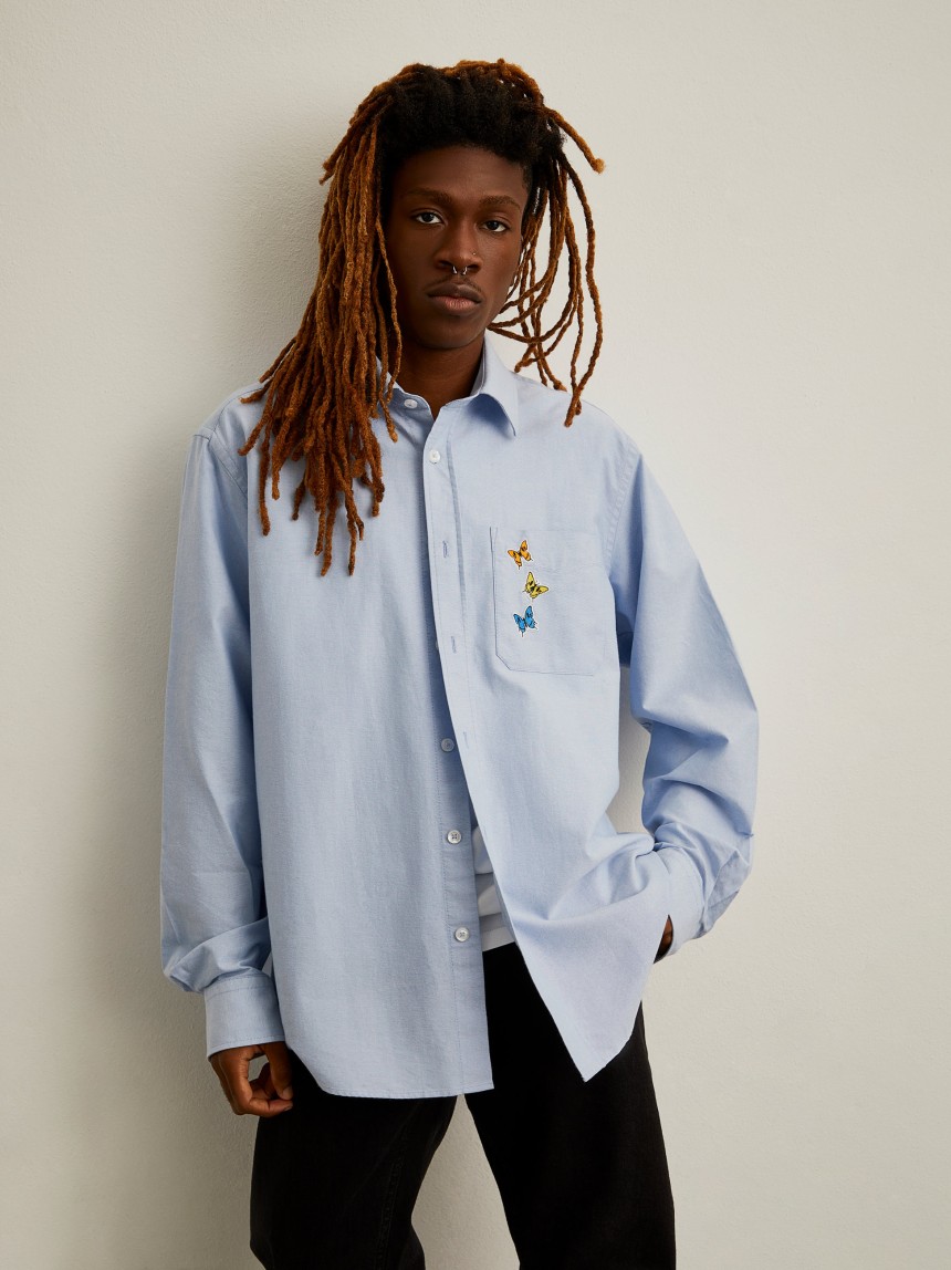 Lion x Killa oxford shirt
