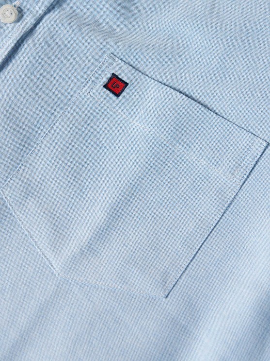 Camisa regular fit de algodo