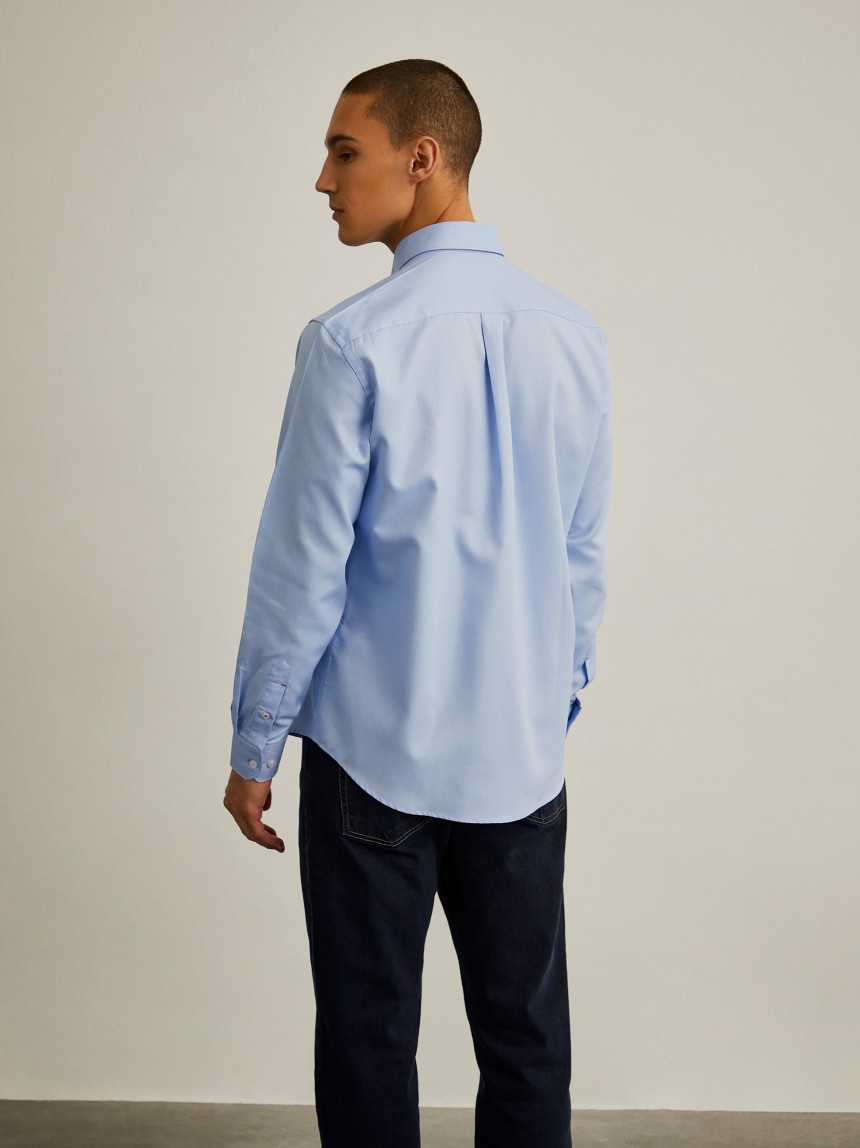 Camisa oxford regular fit