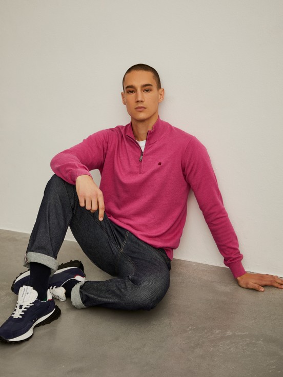 Shirt with placket