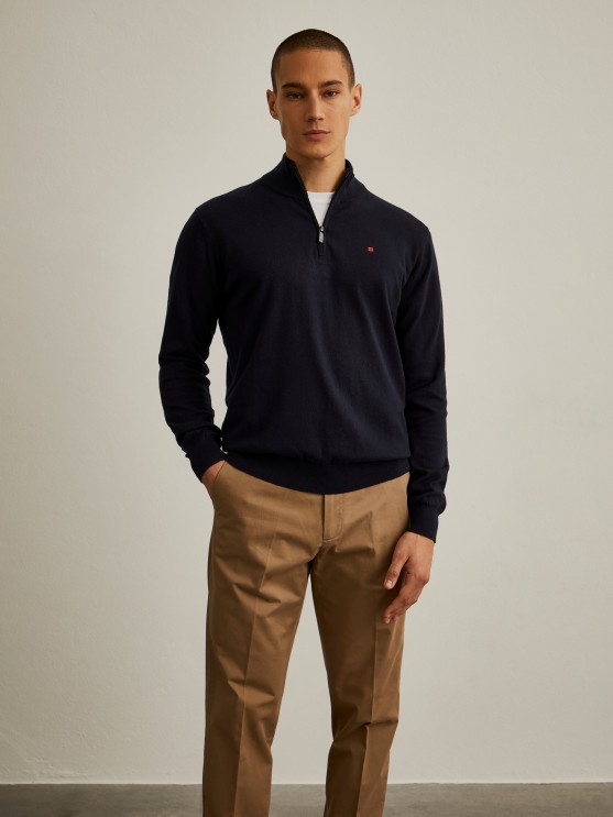 Shirt with placket