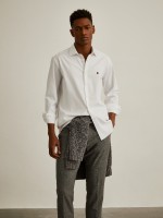 Camisa oxford slim fit