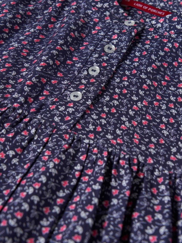 Dress with floral pattern