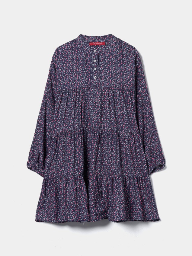Dress with floral pattern