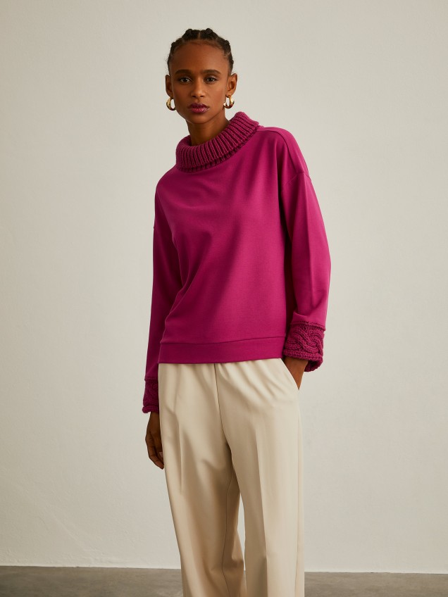 Jersey de cuello alto
