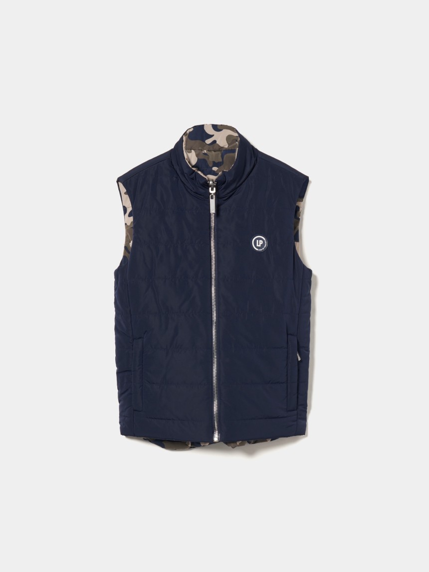 Colete acolchoado revers�vel
