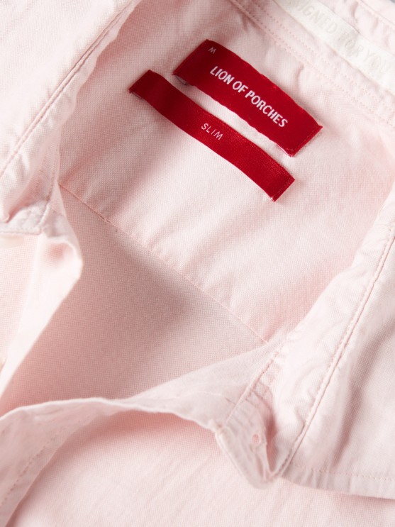 Camisa oxford slim fit