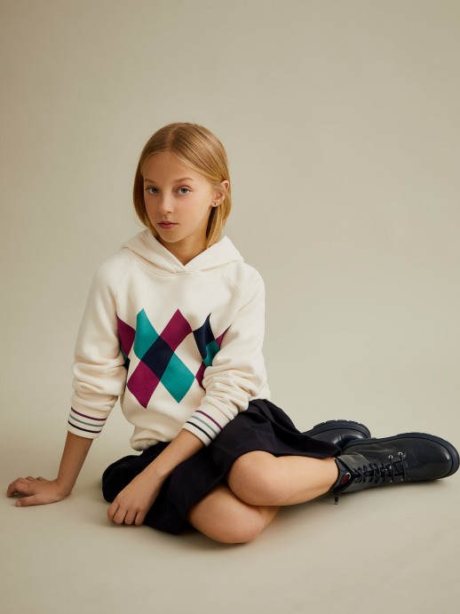 Hooded sweater