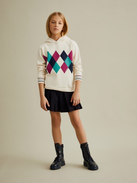Hooded sweater